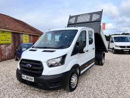 FORD TRANSIT 2.0 350 EcoBlue Leader Tipper Double Cab RWD L3 Euro 6 (s/s) 4dr (1-Way, Aluminium, 1-Stop) - 2942 - 8